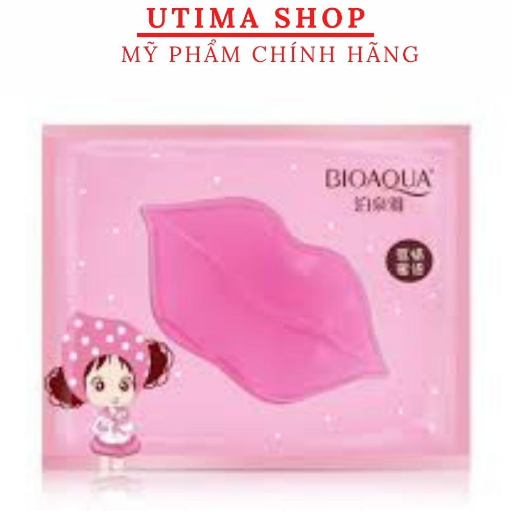 QUÀ TẶNG ƯU ĐÃI Mặt nạ môi Bioaqua dưỡng ẩm làm hồng cho môi Utima shop