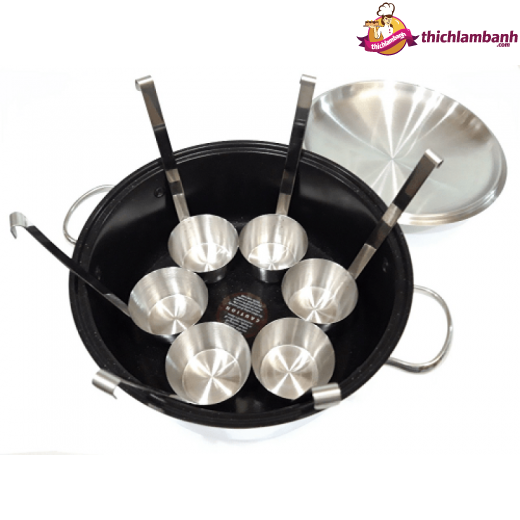 Khuôn chiên bánh cống inox