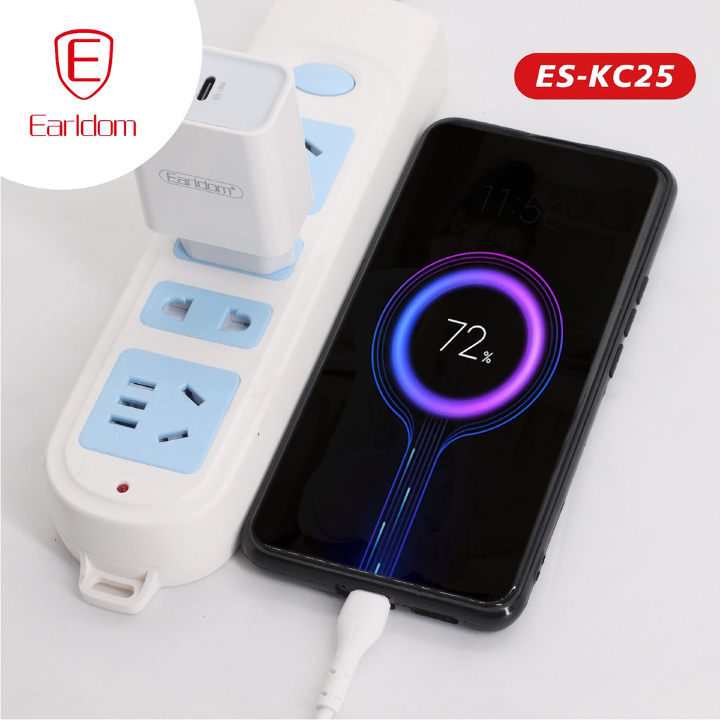 Củ sạc & sạc bộ Earldom 18W ES - KC25