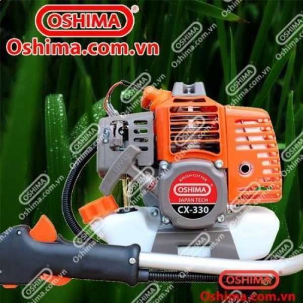 Máy cắt cỏ oshima 330 cam xám