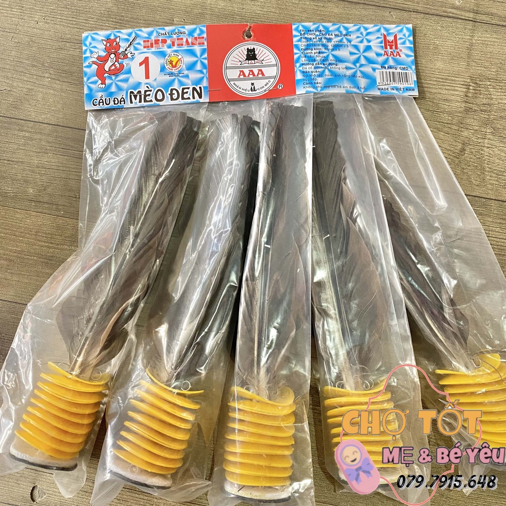 Cầu đá thể thao số 1, cầu lông đen mèo tuyển