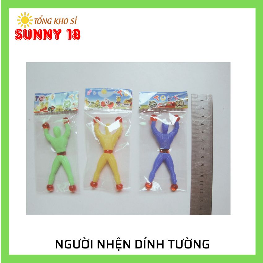 Đồ Chơi Người Nhện Lao Dính Tường  Độc Đáo Cho Bé.