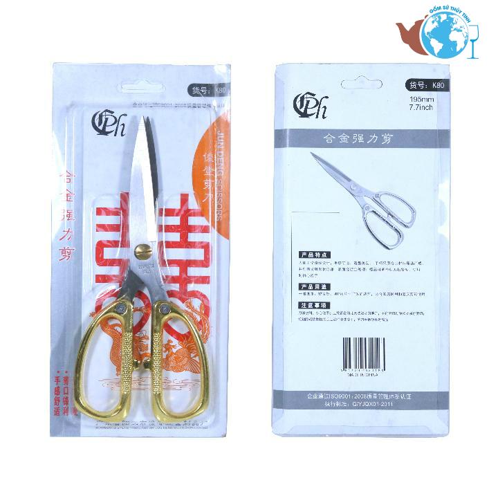 [HCM]Kéo vàng cán vuông dày kéo cao cấp