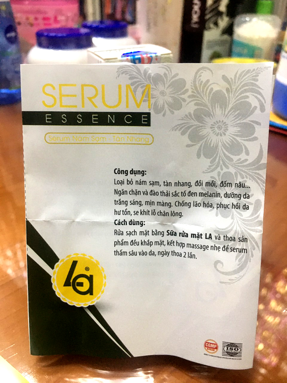 [CHÍNH HÃNG] Serum Nám sạm tàn nhang LA 10ML
