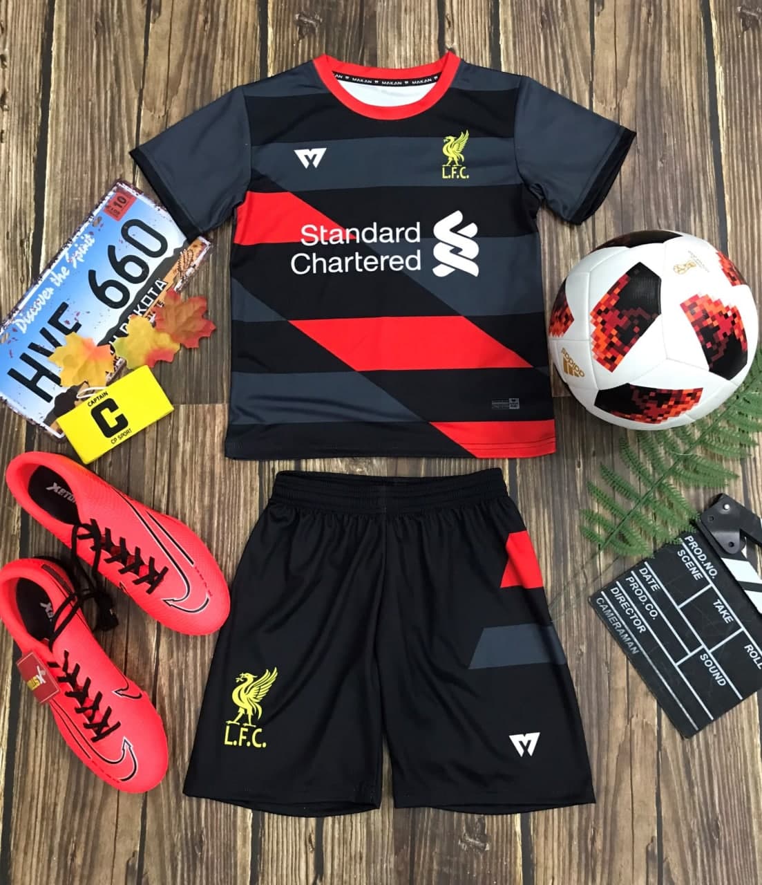 [HCM]Áo bóng đá CLB Liverpool BD389