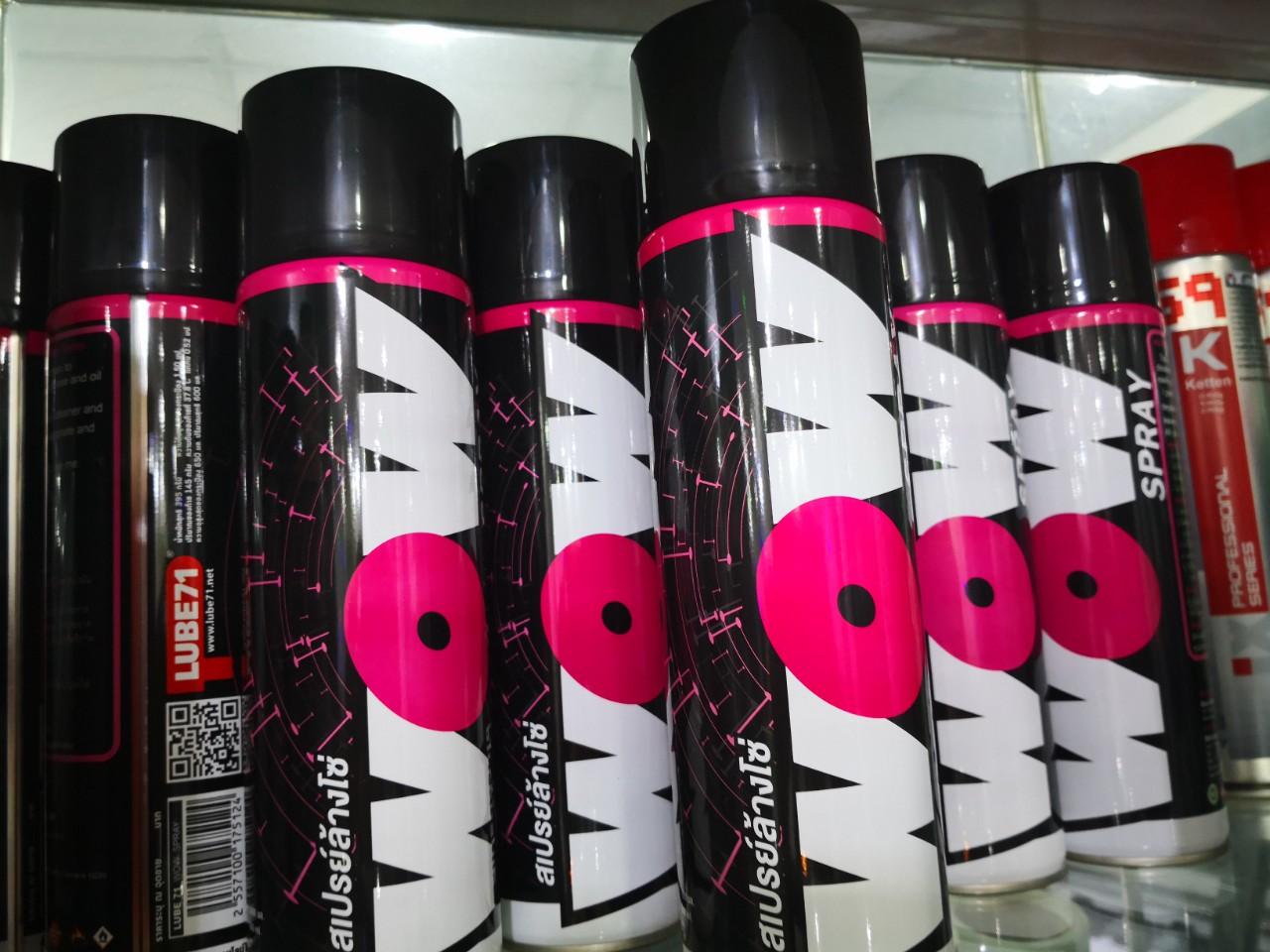 Chai Xịt Vệ Sinh Sên LUBE71 WOW Spray 600ml