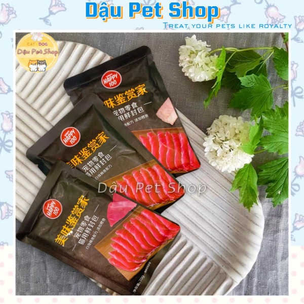 Pate Wanpy Happy 100 Premium (Loại Hảo Hạng) gói 70g cho mèo