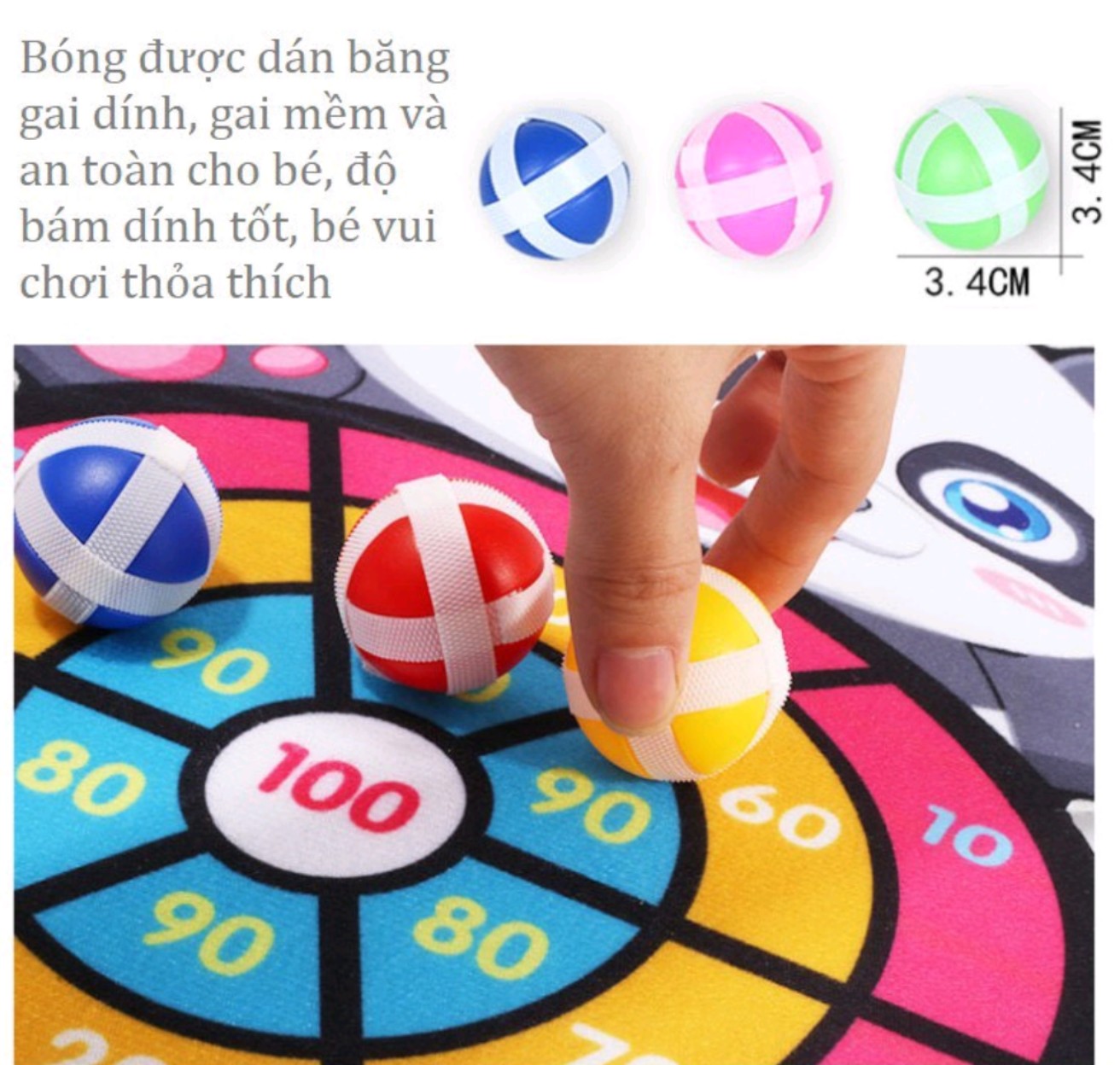 Phi tiêu bóng dính