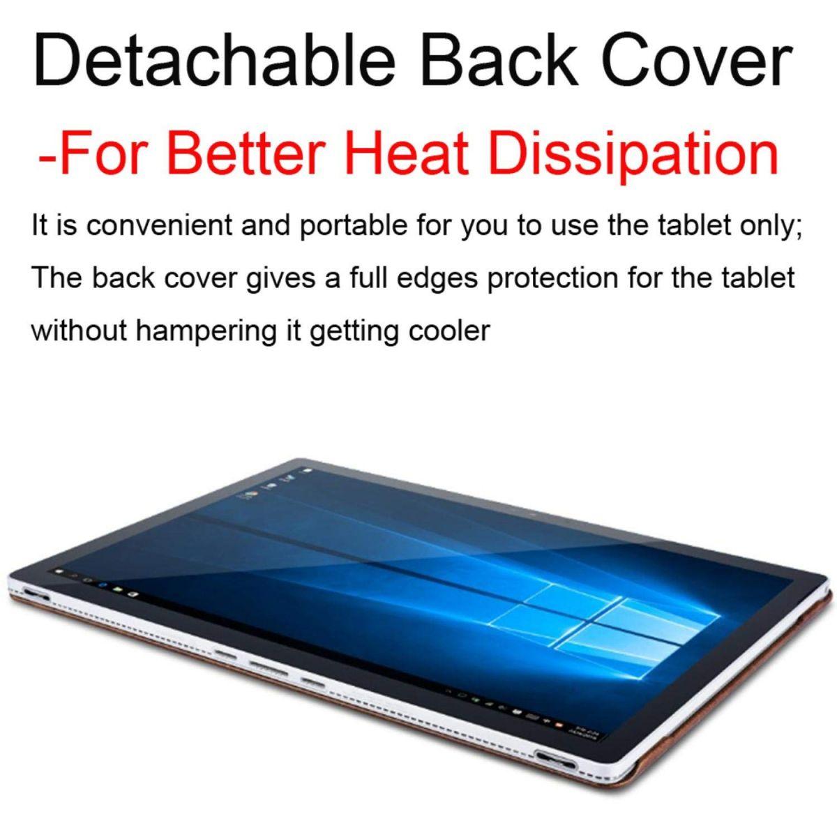 Bao da thật hàng hiệu iCarer cho SurfaceBook