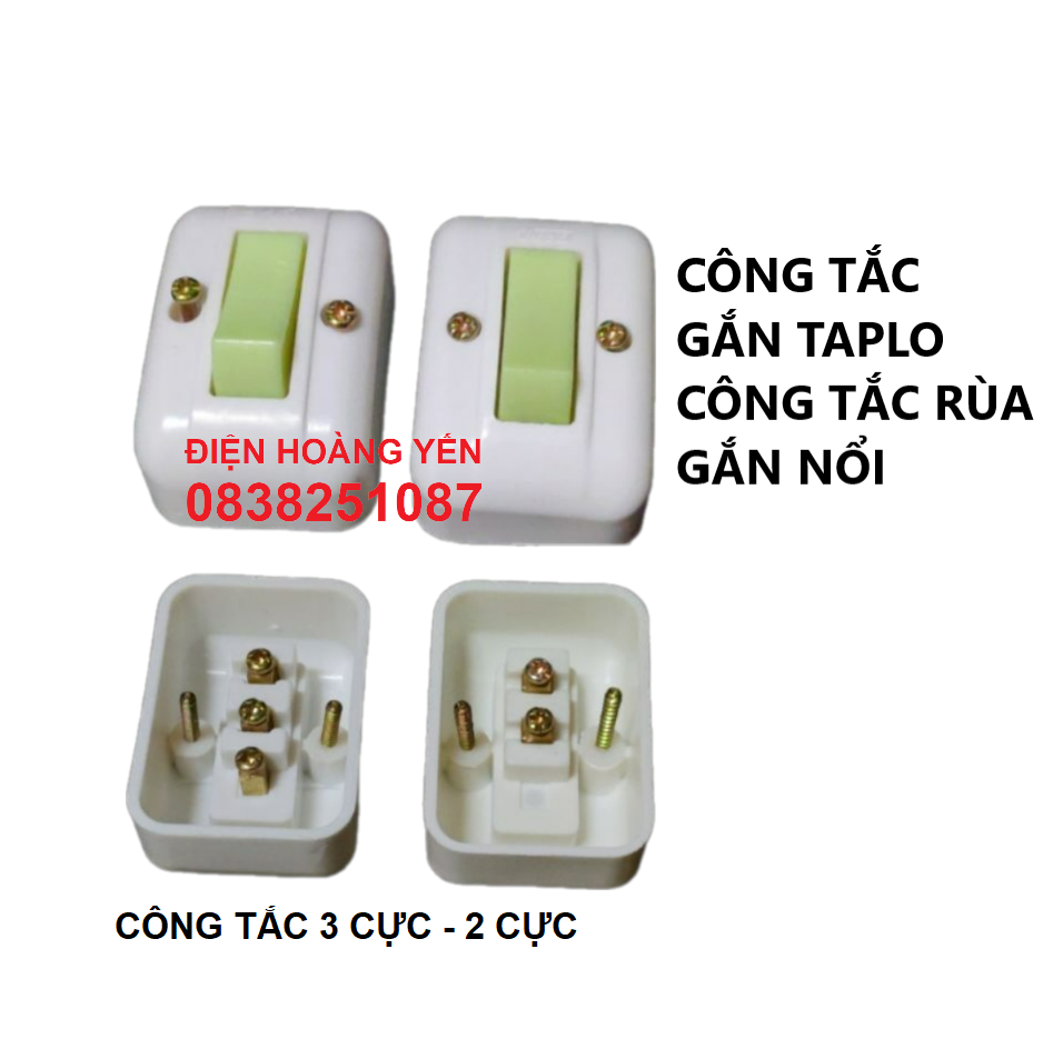 2 Công tắc điện (2 cực 3 cực)