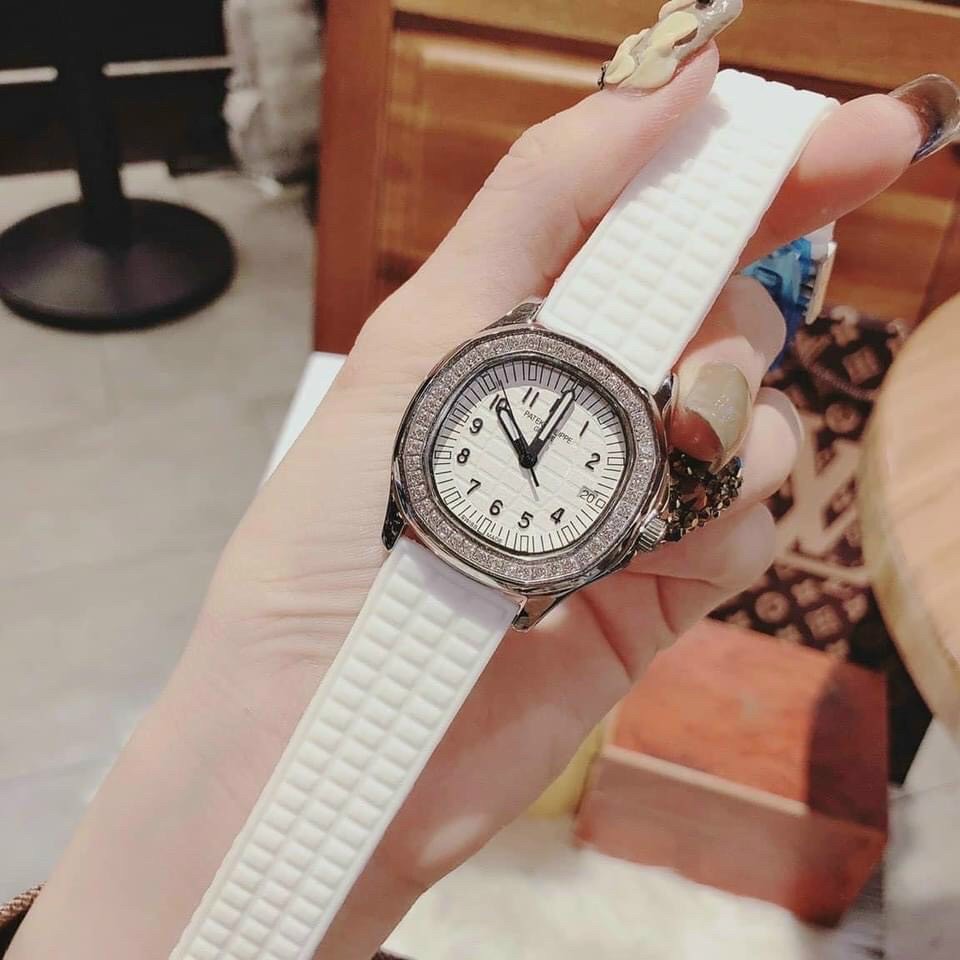 [Hot] Đồng Hồ Nữ Patek Philippe Aquanaut Diamond - Case 35mm