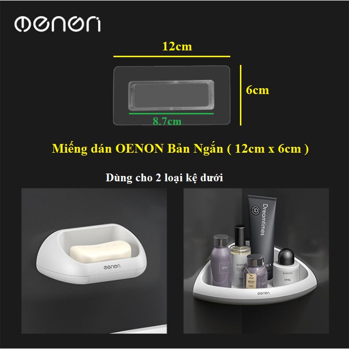 1 miếng dán dự phòng - thay thế giá đỡ kệ dán tường