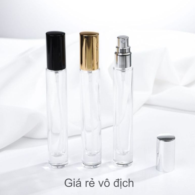 [HCM]Chai Chiết Nước Hoa Thủy Tinh 10ML Tròn