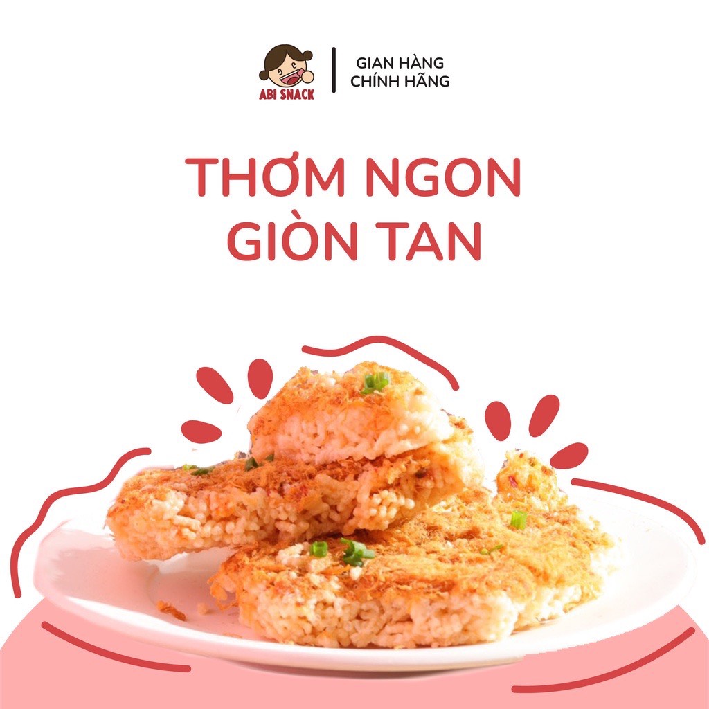 Cơm cháy chà bông Abi siêu nhiều topping