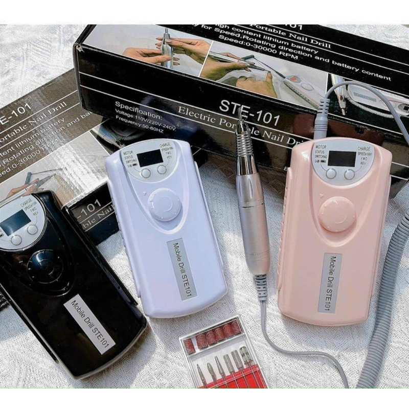 Máy Mài Móng Tích Điện STEN 101 (bảo hành 6 tháng)