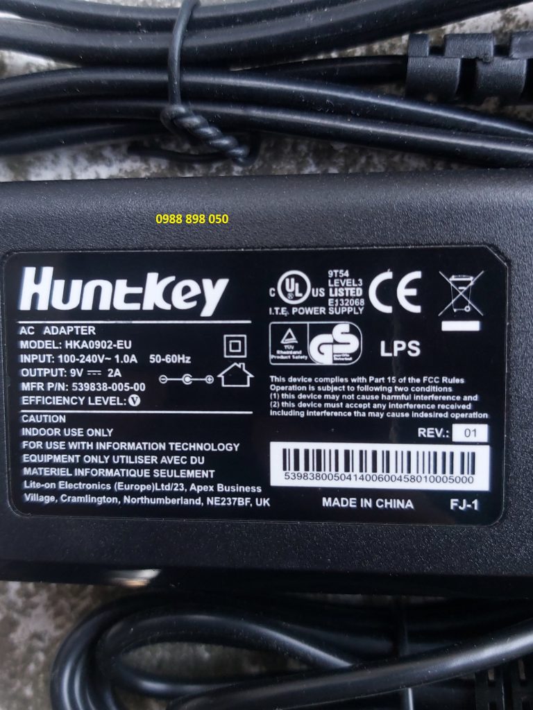 Adapter 9V 2A hàng cao cấp loại tốt