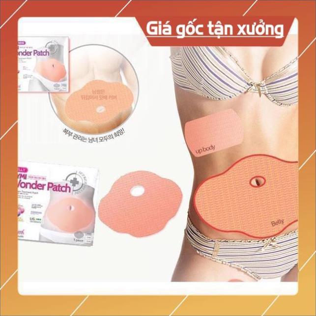 Miếng Dán Wonder Patch Tan Mỡ Bụng (combo 5)
