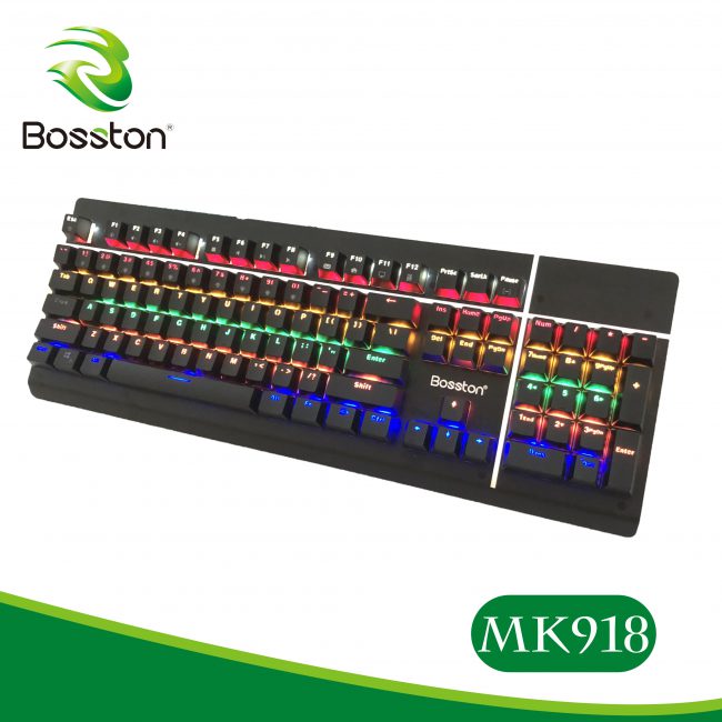 [HCM]Bàn phím máy tính Bosston MK918 - PHÍM CƠ