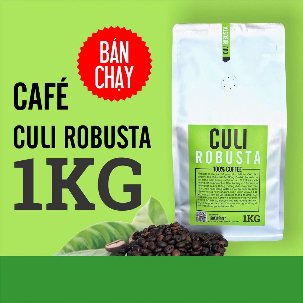 [HCM]Cà phê Culi Robusta Lâm Hà - Đà Lạt- The Kaffeine Coffee-Bịch 1Kg