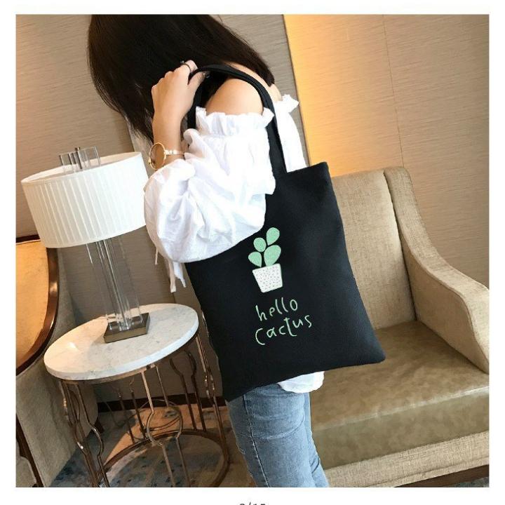 Túi tote, túi vải canvas thời trang hàn quốc trẻ trung, năng động,dễ mix đồ siêu tiện lợi, mã 115 - giao mẫu ngẫu nhiên