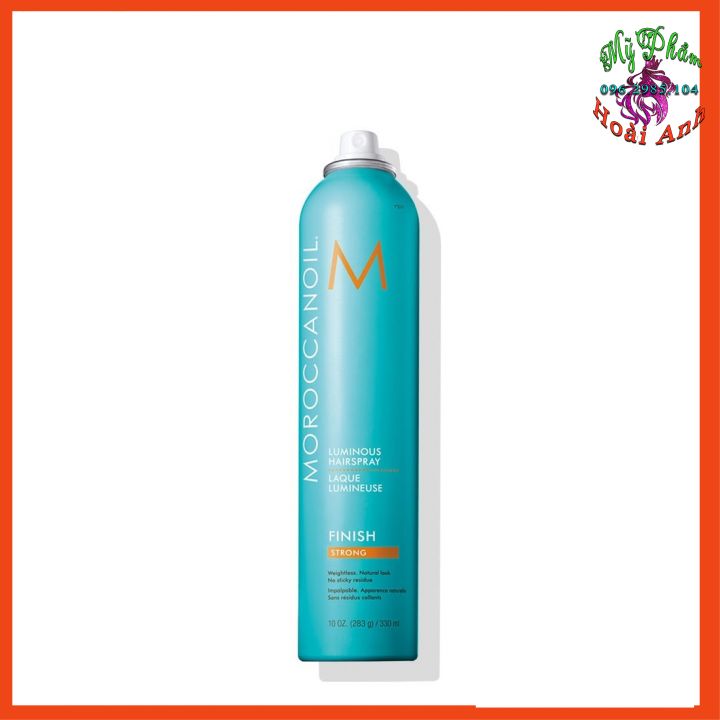 GÔM XỊT GIỮ NẾP TÓC MOROCCANOIL FINISH STRONG  330ML