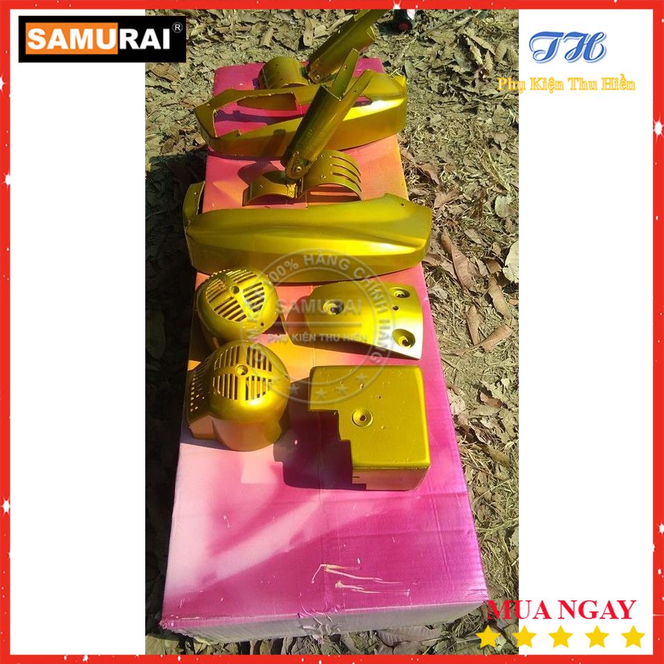 [HCM]Chai Sơn Samurai Màu Vàng Kẹo Y016