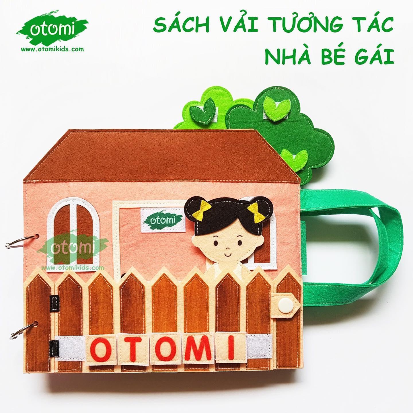 [HCM]Sách vải tương tác - NHÀ BÉ GÁI