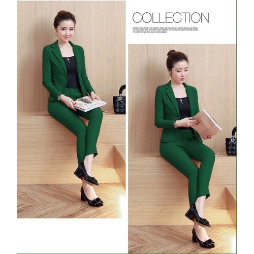 Set bộ áo Vest quần dài kèm áo thun