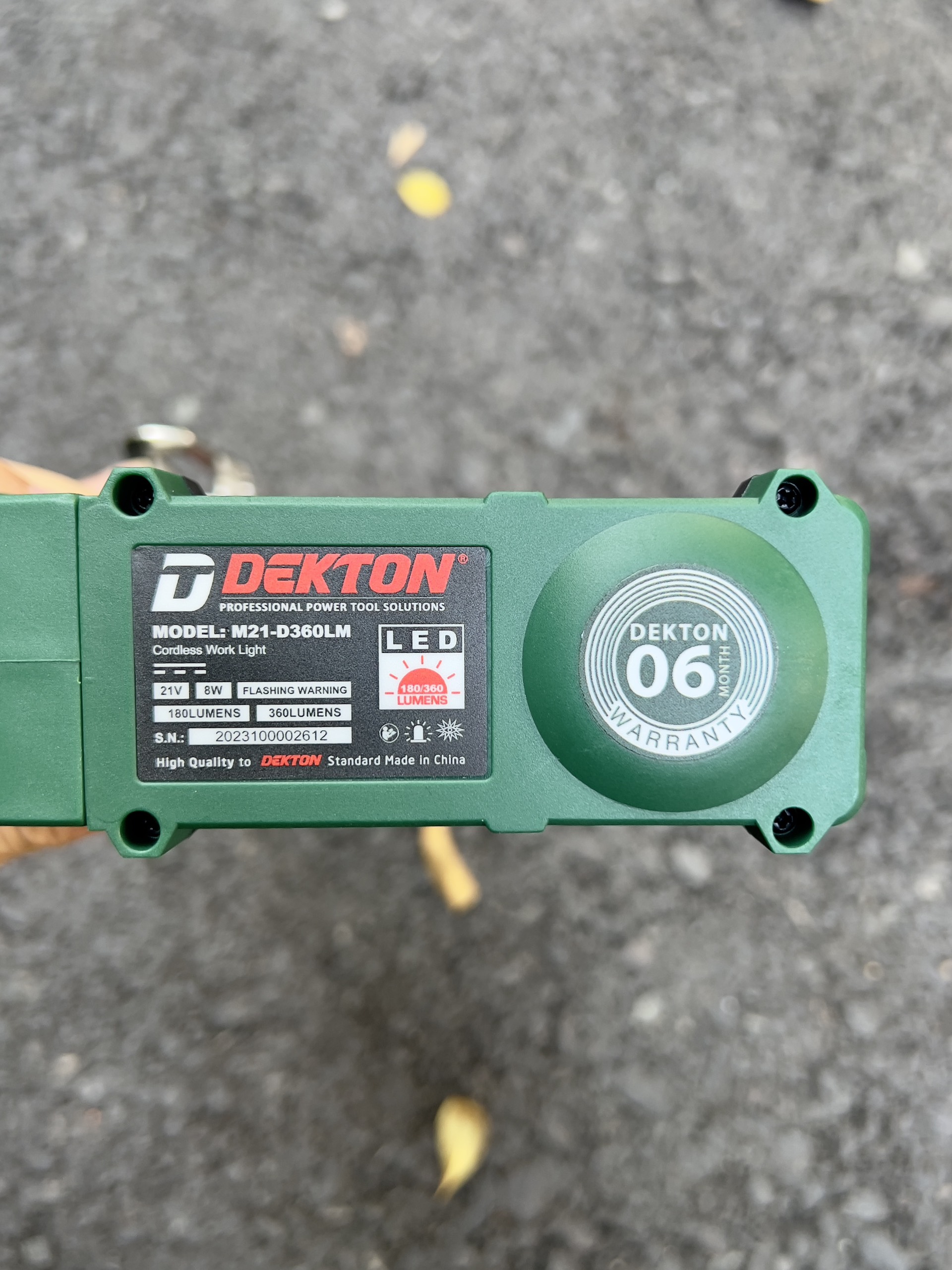Đèn pin DEKTON M21 - D360Lumen