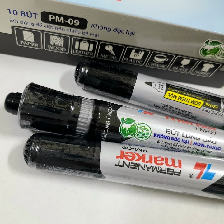 BÚT LÔNG DẦU LỚN PM09 THIÊN LONG CHÍNH HÃNG