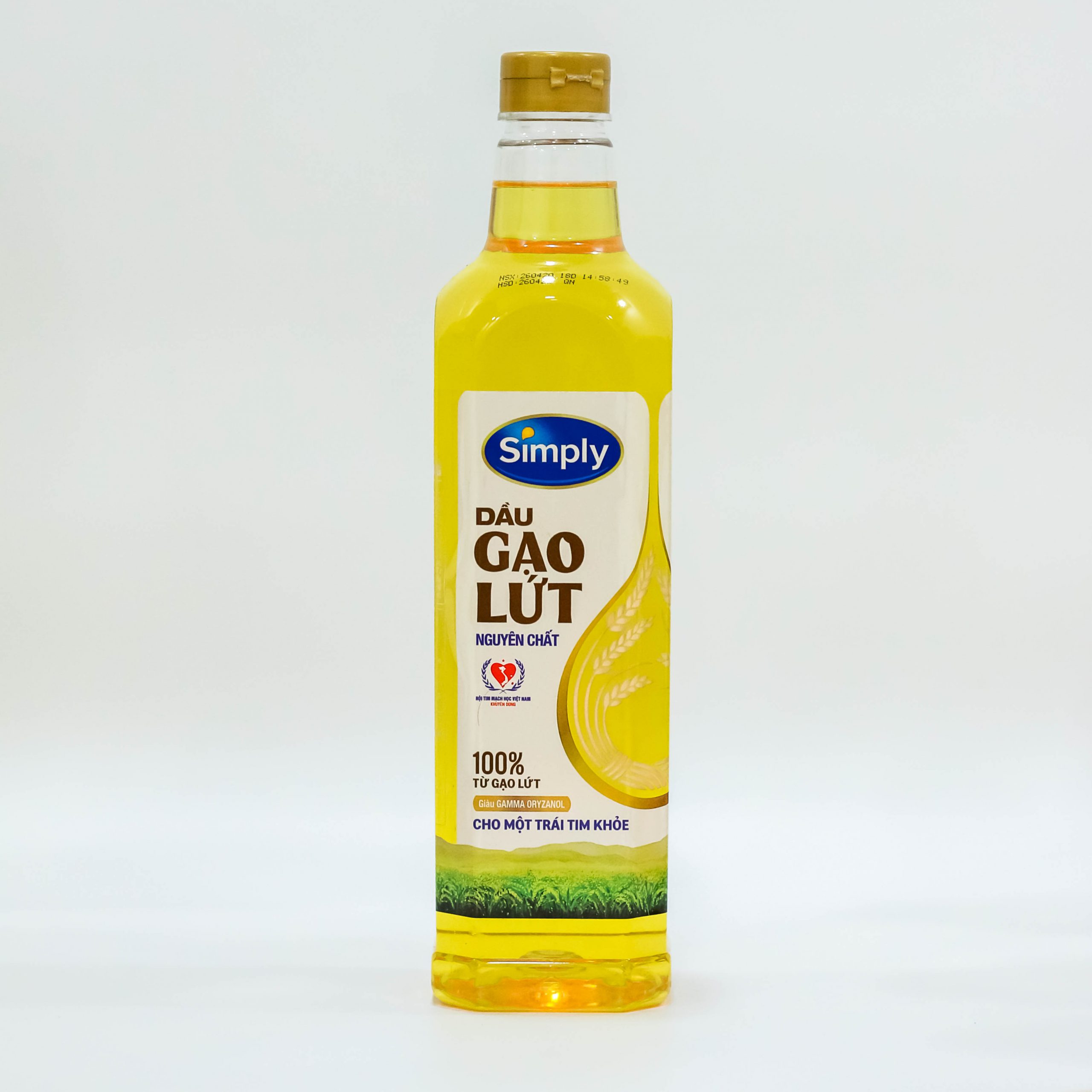 Dầu Ăn Gạo Lức Simply 1L
