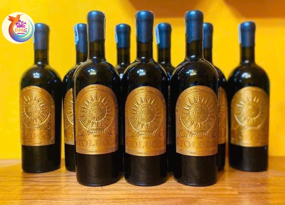 [NHẬP KHẨU] VANG ĐỎ (Ý) TOLUCCI - 750ML (17%) - DMG WINE