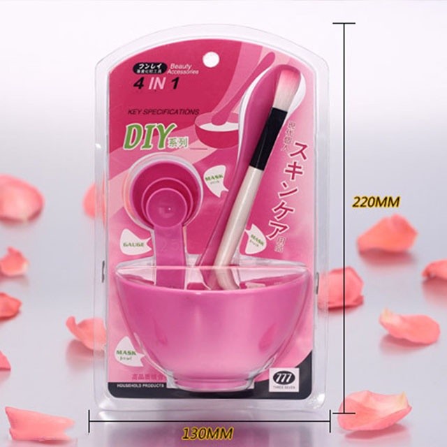 Bộ trộn mỹ phẩm 4 in 1