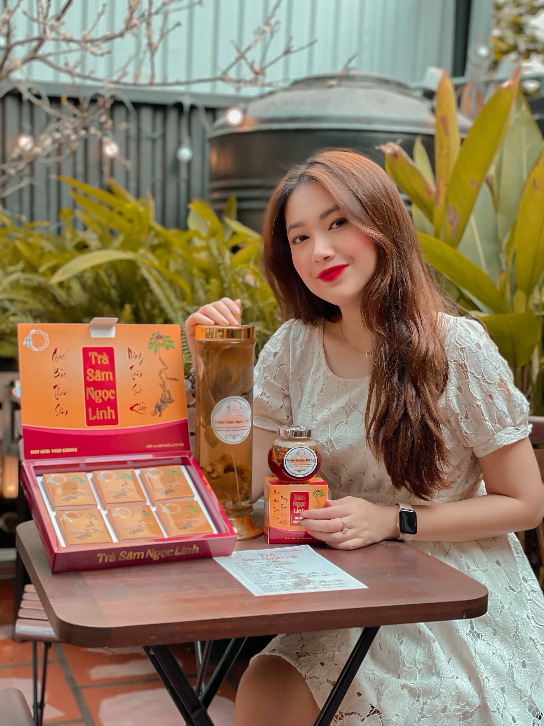 Sâm Ngọc Linh ngâm mật ong lọ 100ml