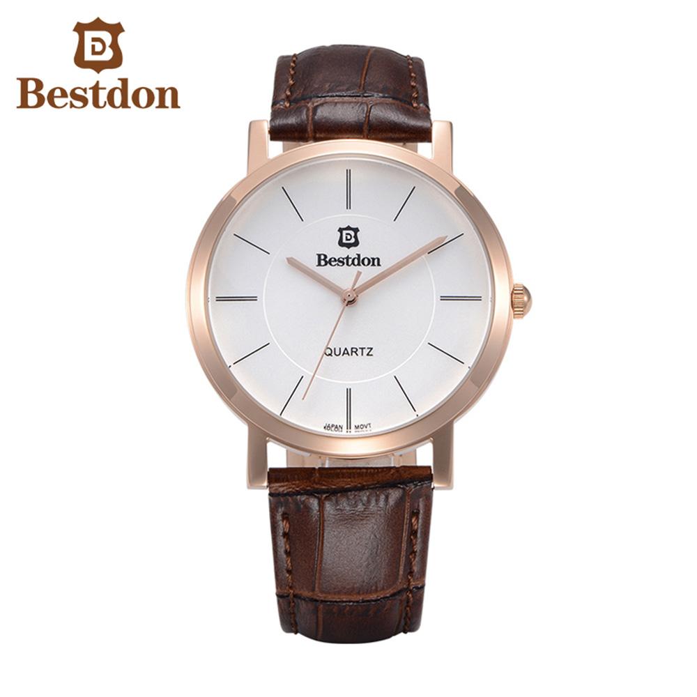 Đồng hồ nam dây da Bestdon BD98105G (Nâu)