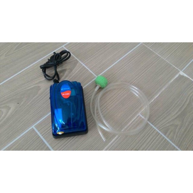 [HCM]Máy sục oxi cho cá 1 đầu sủi khí (bao gồm dây và 1 cục sủi)