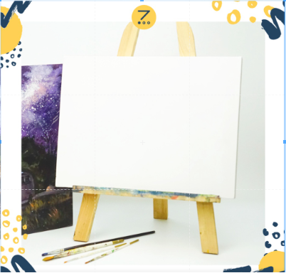 [Zest Corner] Toan vẽ tranh (canvas)
