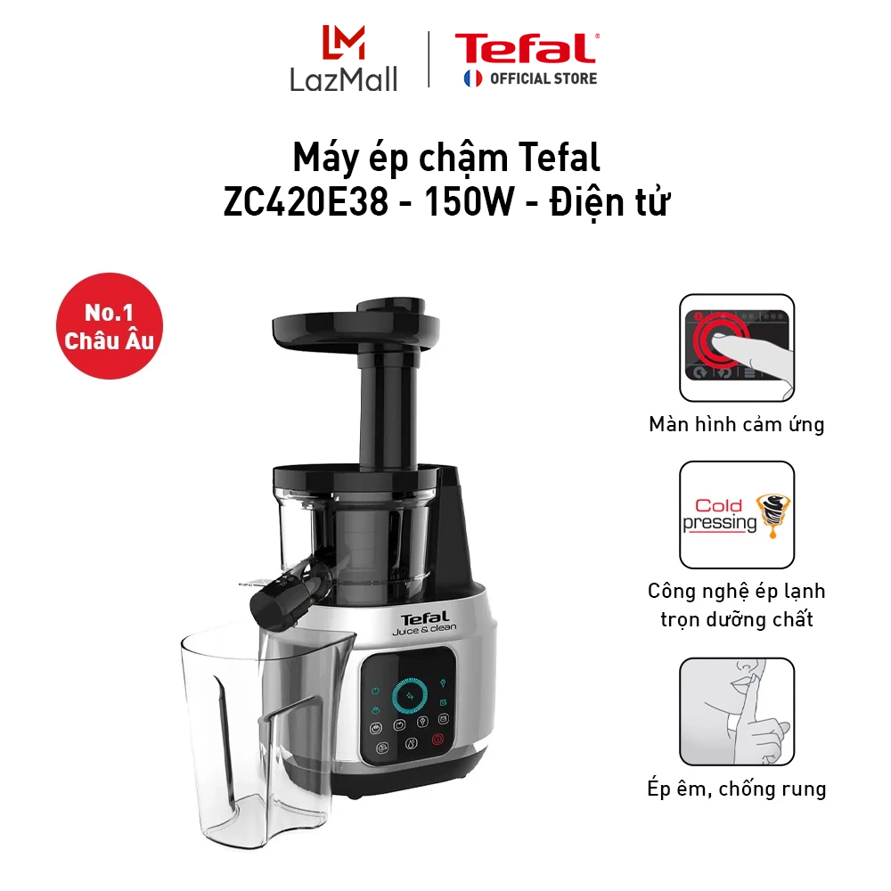 Máy ép chậm Tefal ZC420E38 - 150W - Điện tử - Hình ảnh 3