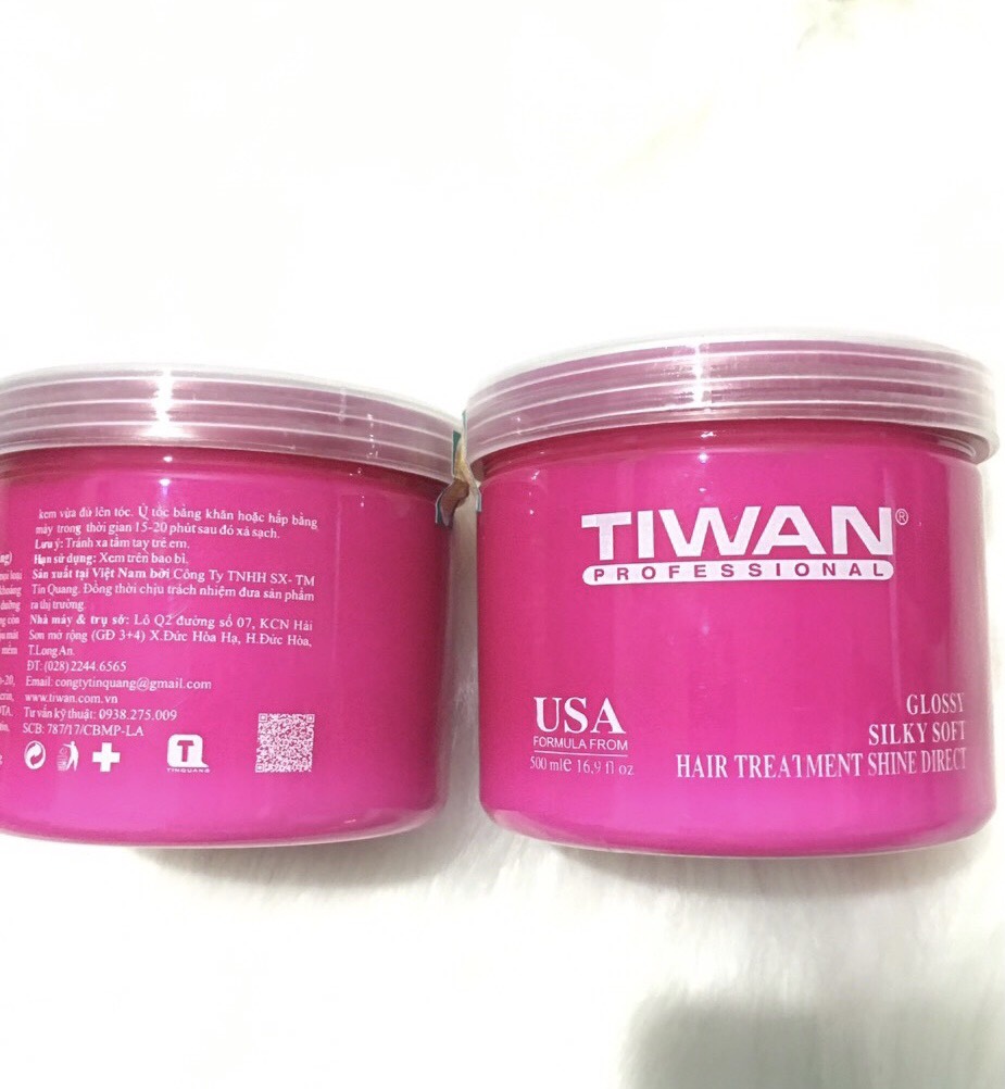Hấp dầu phủ bóng siêu mượt tóc tiwan