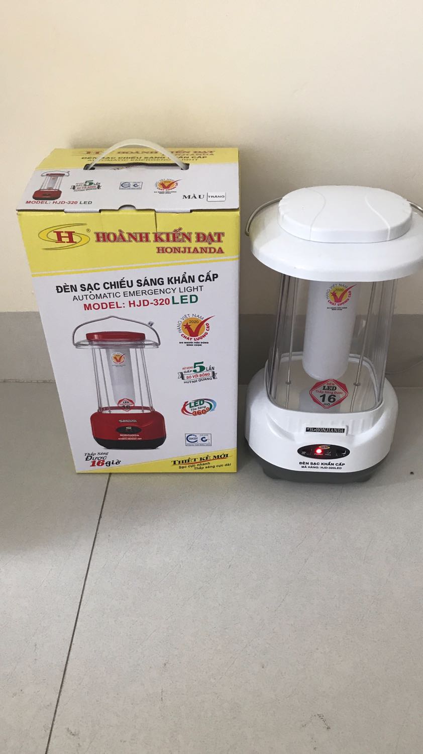 Đèn Sạc Honjianda HJD bóng LED Siêu Sáng