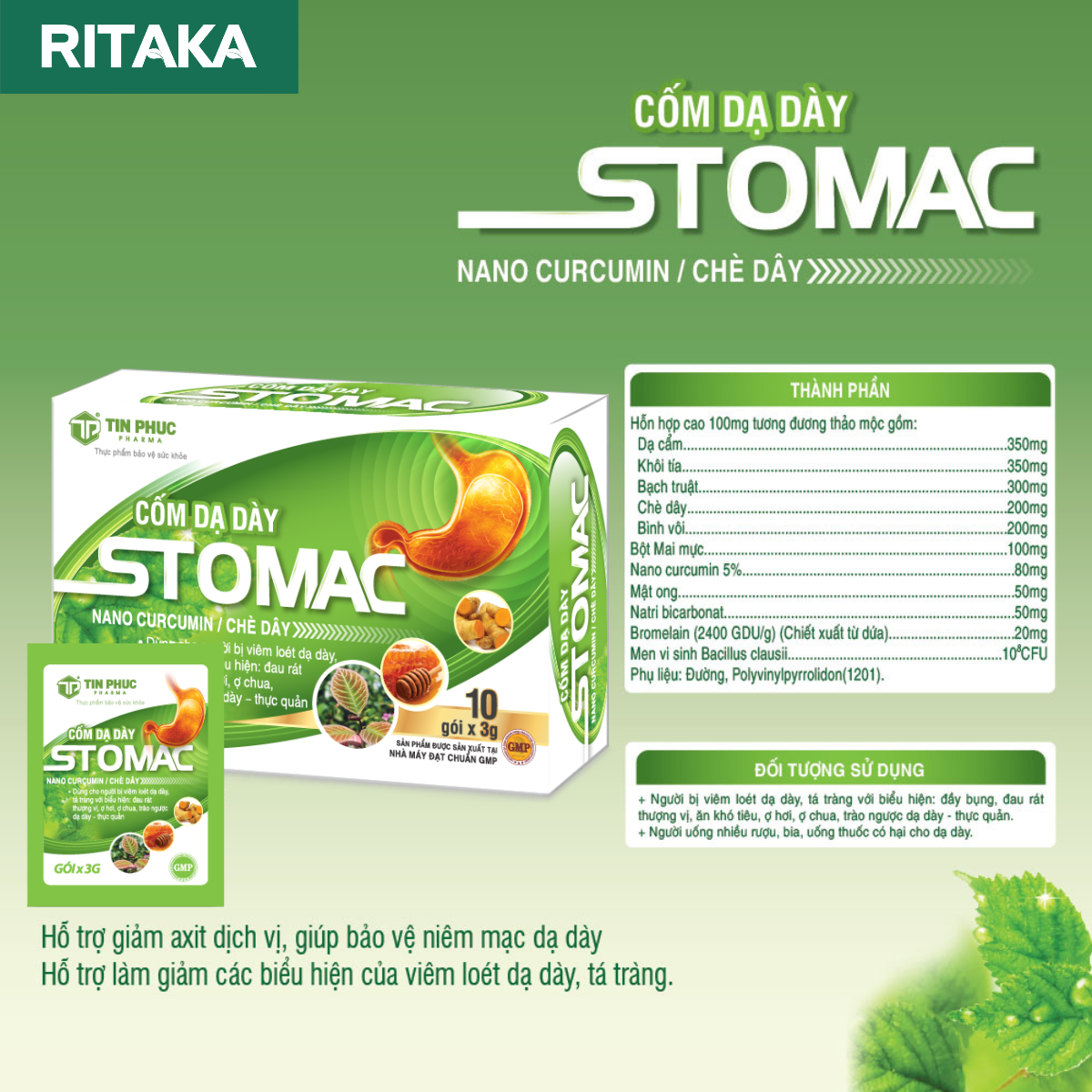 CỐM DẠ DÀY STOMAC