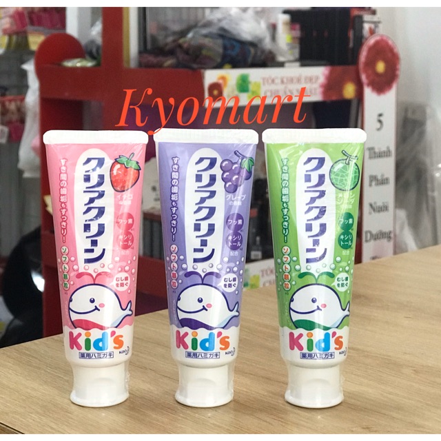 Kem đánh răng Kid’s Kao Nhật Bản