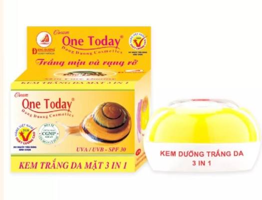[HCM]ONE TODAY - KEM TRẮNG DA MẶT 3 IN 1 5g