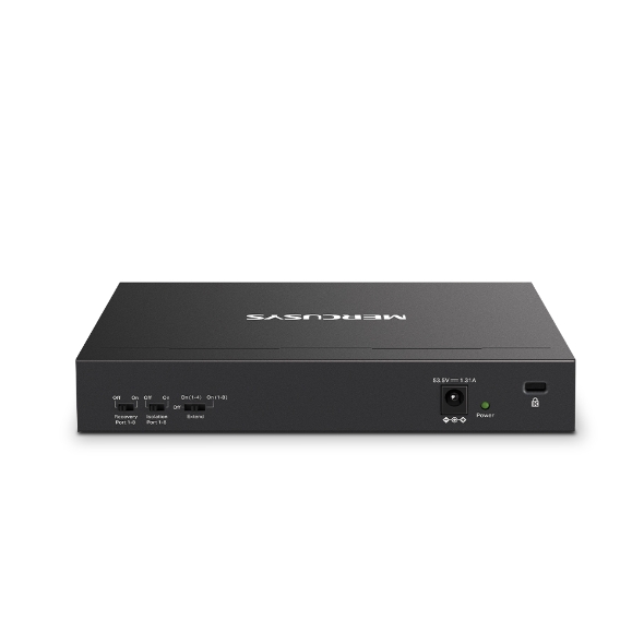 Bộ Switch Chia Mạng Mercusys MS110P 10 Cổng 10/100 Mbps với 8 Cổng PoE+