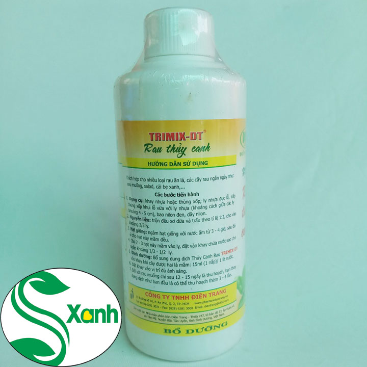 Dung Dịch Thủy Canh Trimix - Chai 500ml