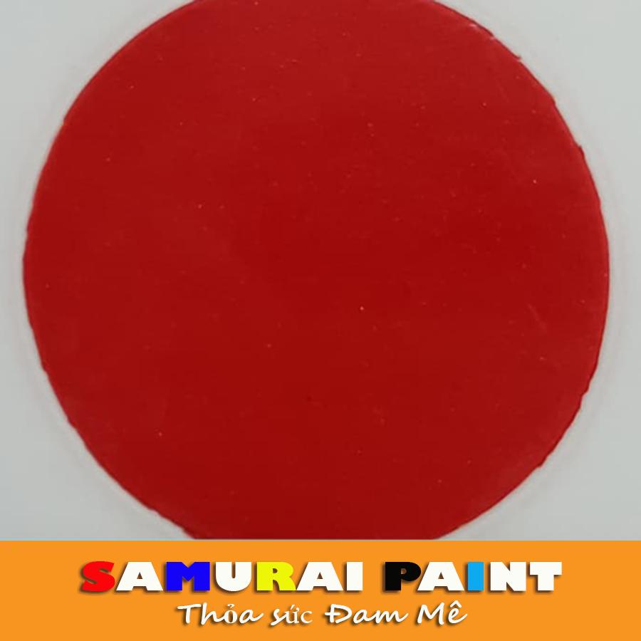 Sơn Samurai - Chai sơn màu đỏ S140 Sơn Xịt Samurai