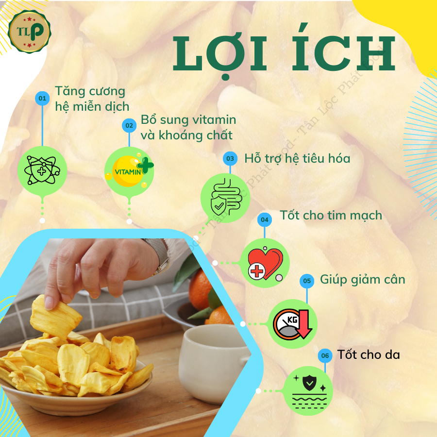 MÍT THÁI SẤY GIÒN TÂN LỘC PHÁT - HŨ 200G