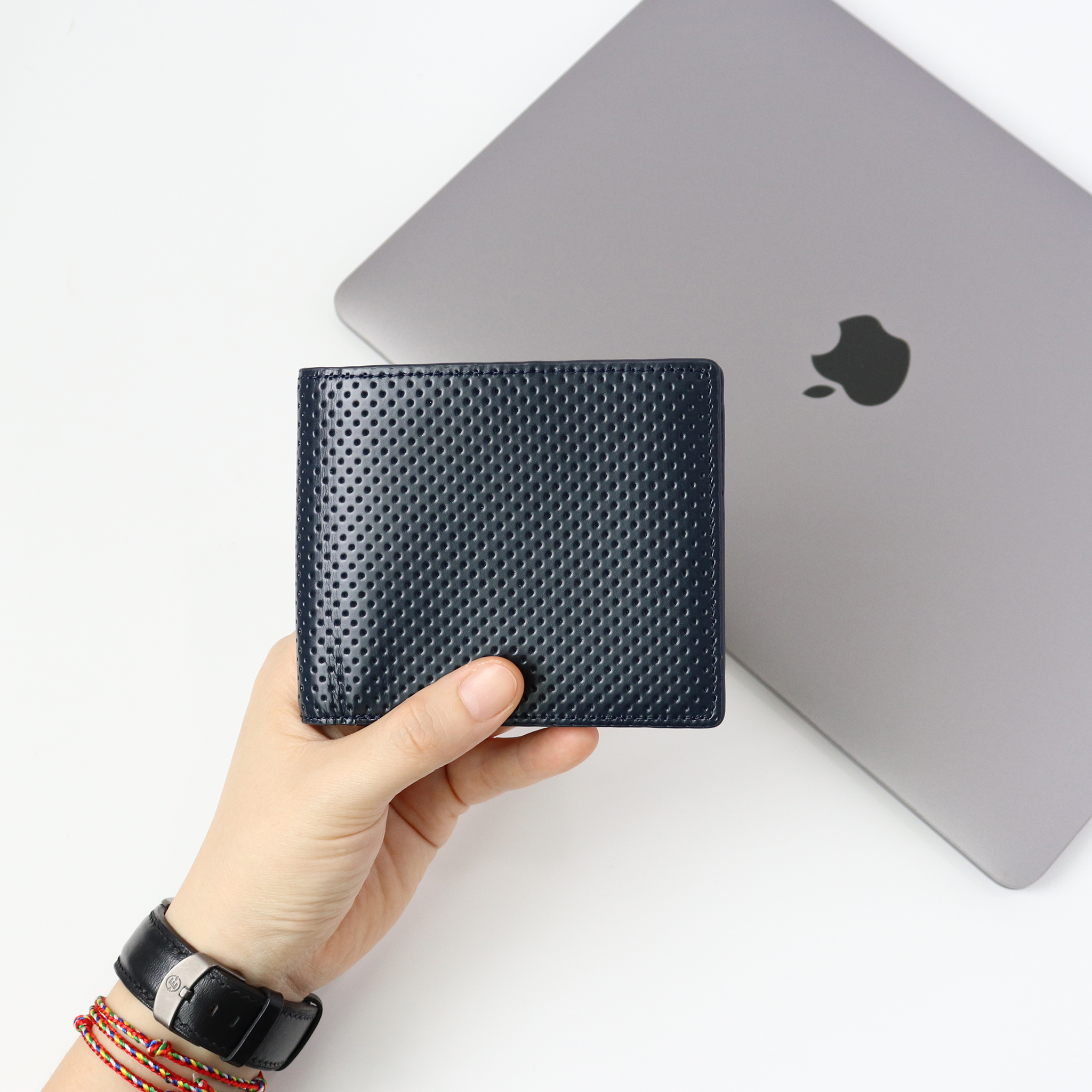 Men's leather wallet-soft imported cowhide