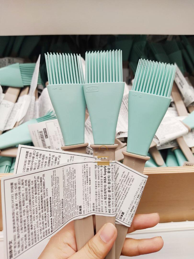Chổi phết gia vị, dầu và phới vét bột Bakglad IKEA