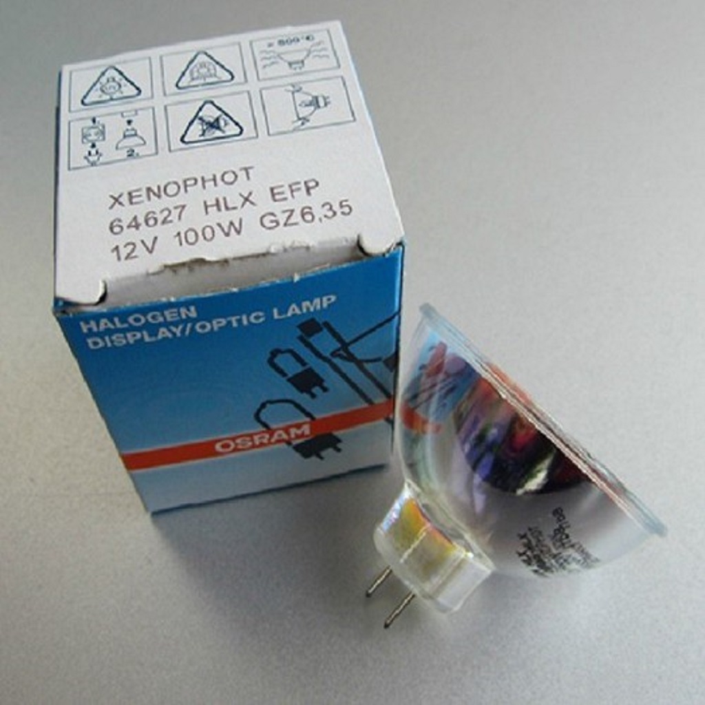 Osram 64627 - Bóng đèn halogen chén 12v 100w